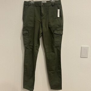 Caslon olive utility cargo pants – size 27/NWOT